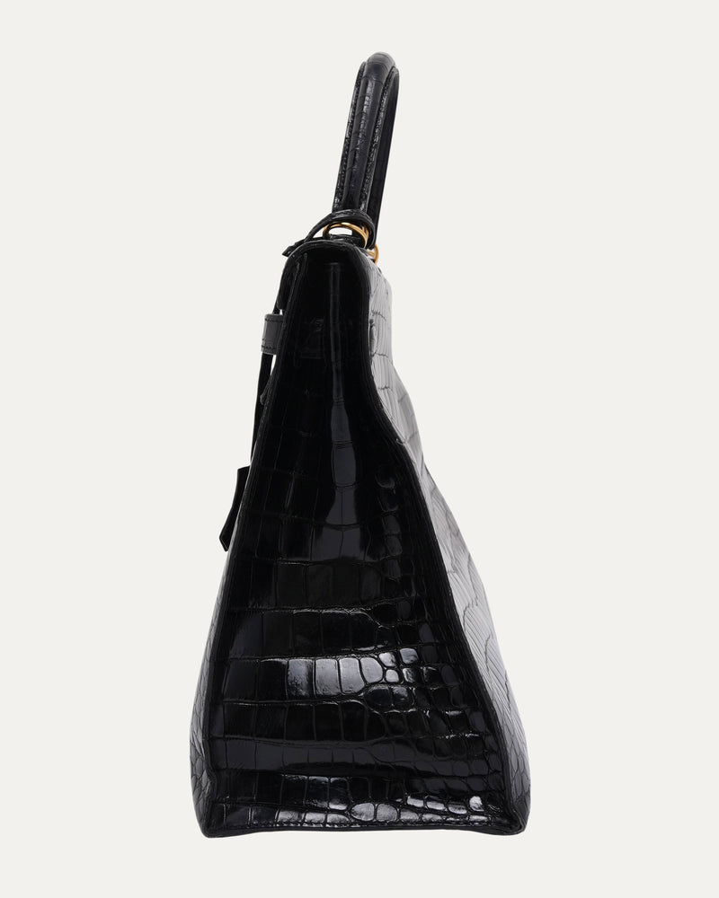 Crocodile Leather Kelly 35