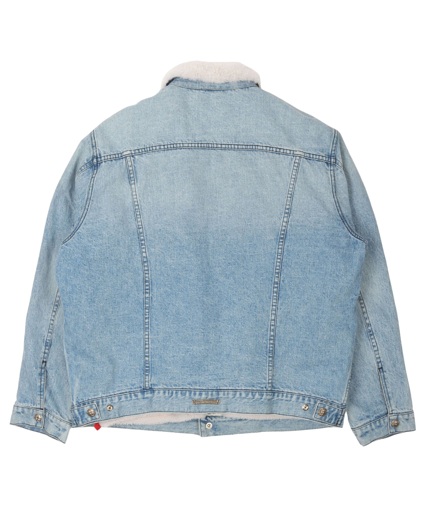 Shearling Denim Jacket