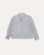 Multicolor Monogram Tulle Trucker Jacket