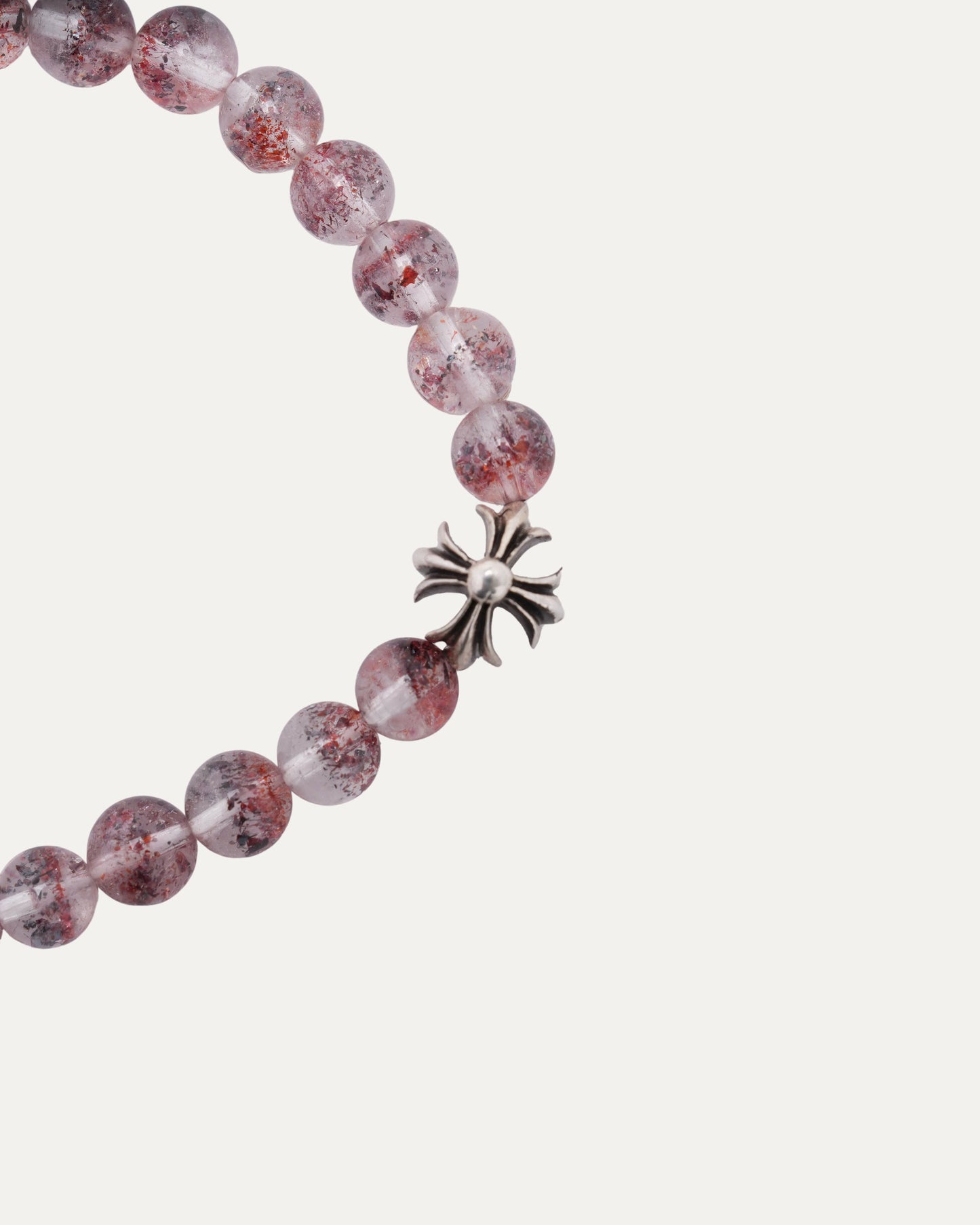6mm Plus Cross Bead Bracelet
