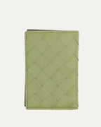 Leather Intrecciato Bifold Wallet