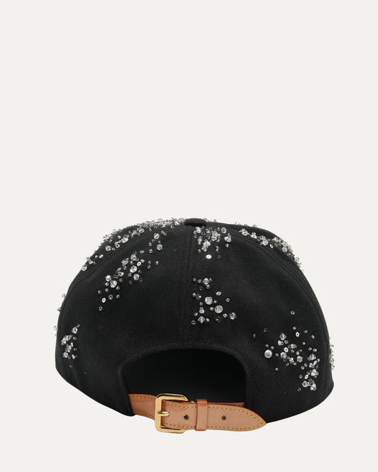 Script Crystals Cap