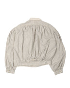 Twill Stripe Gypsy Blouse