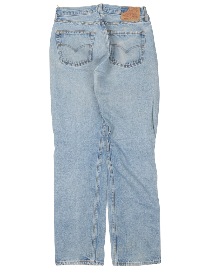 Levi 501 Distressed Jeans