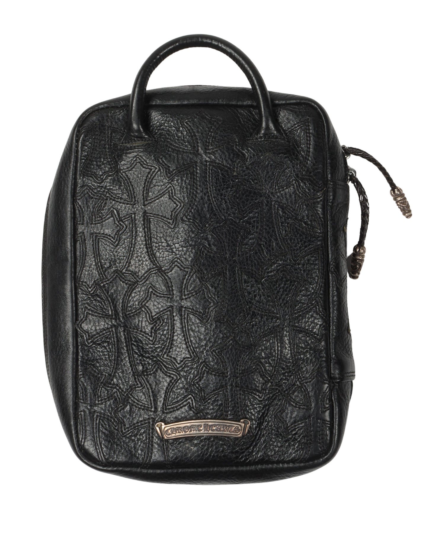 Leather Patch Satchel
