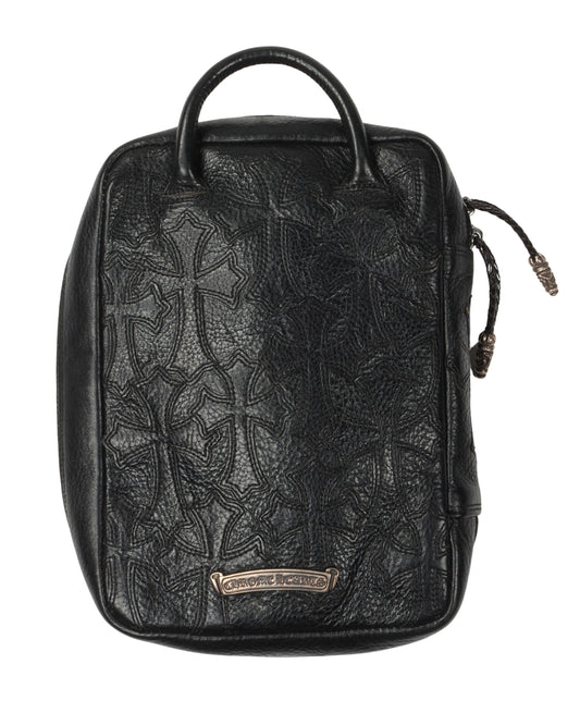Leather Patch Satchel