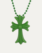 Silichrome Cross Necklace