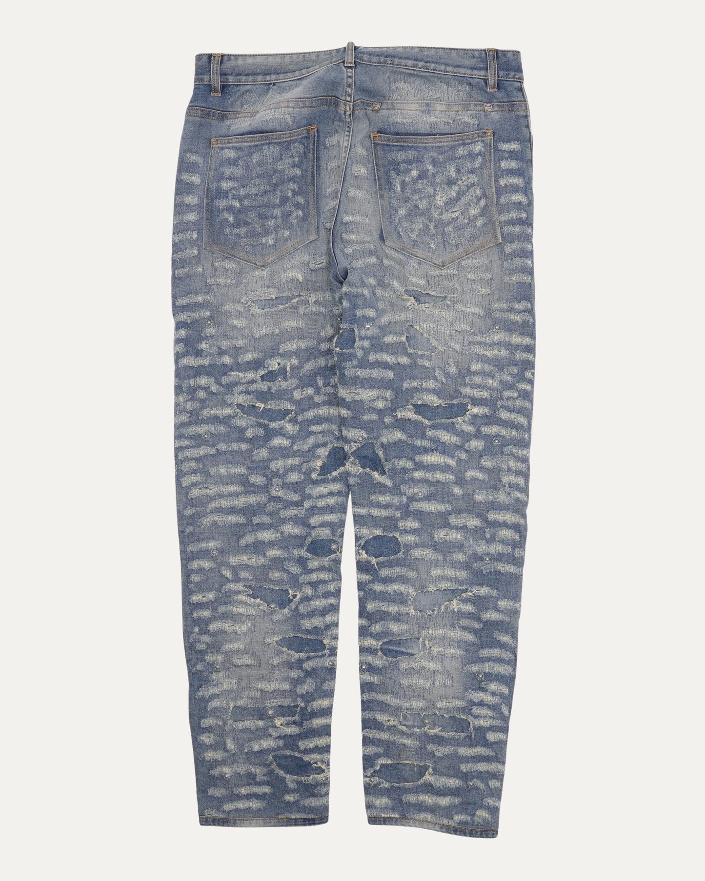 Studded Repaired Jeans