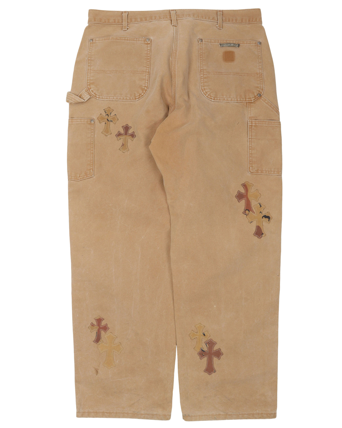 Sex Records Cross Patch Carpenter Pants