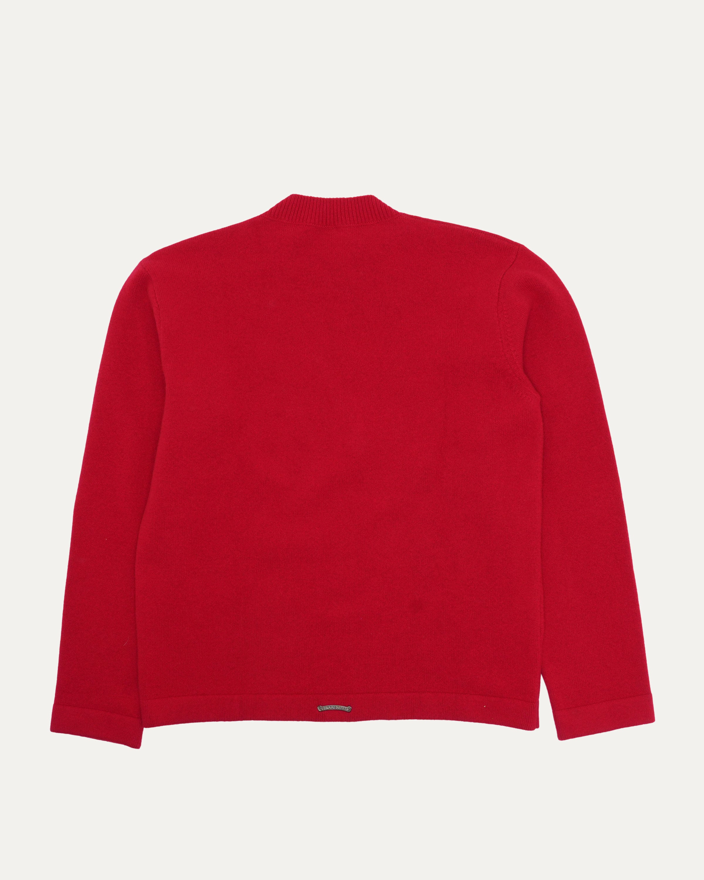 Chrome Hearts Cemetery Cross Patch Cashmere Blend Sweater – Justin