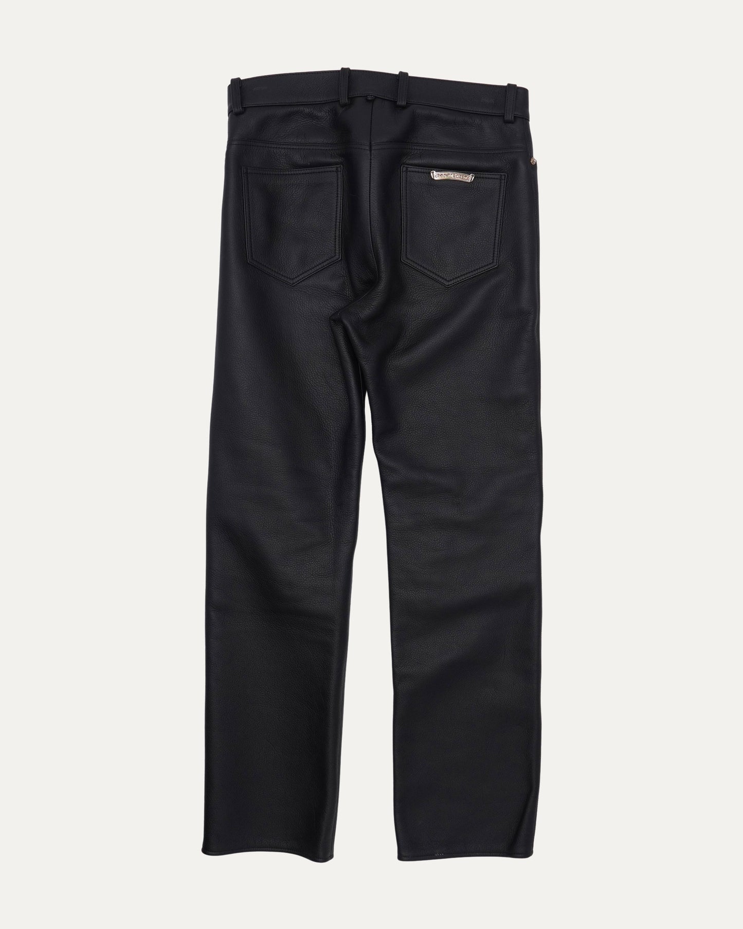 Fleur Knee Leather Pants