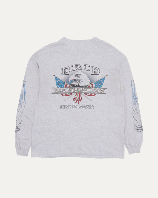 Harley Davidson Erie Long Sleeve T-Shirt