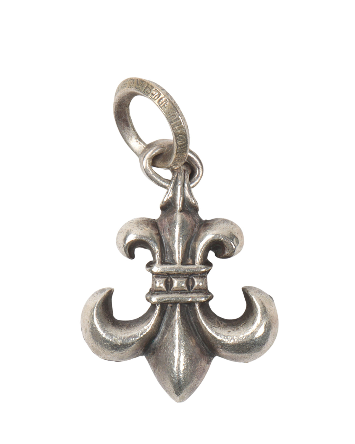 Black Diamond Fleur de Lis Pendant