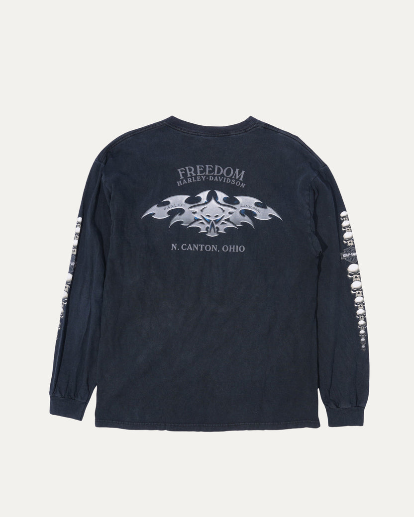 Harley Davidson 'Freedom' Long Sleeve T-Shirt