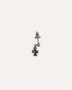 Tiny E Dangling Earring