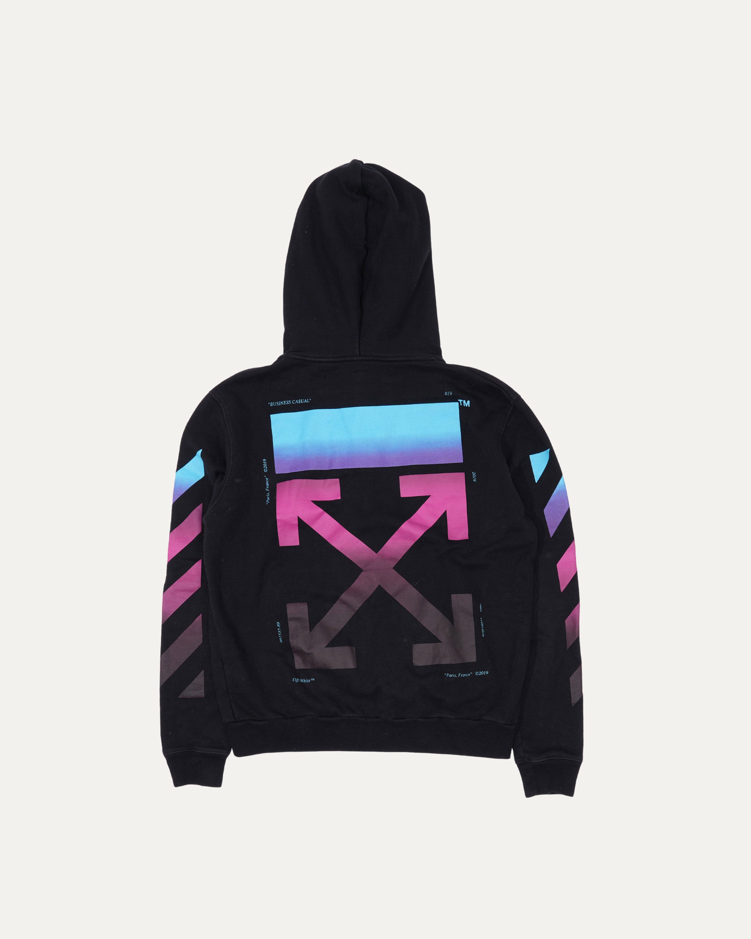 Off white gradient zip hotsell