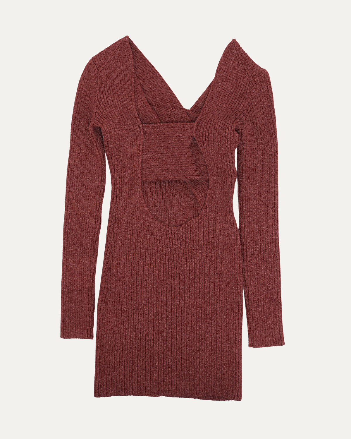 Silk Blend Sweater Dress