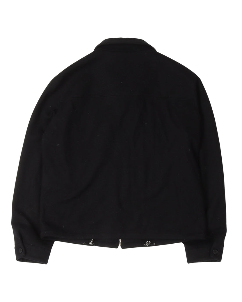 Cashmere Blend Blouson