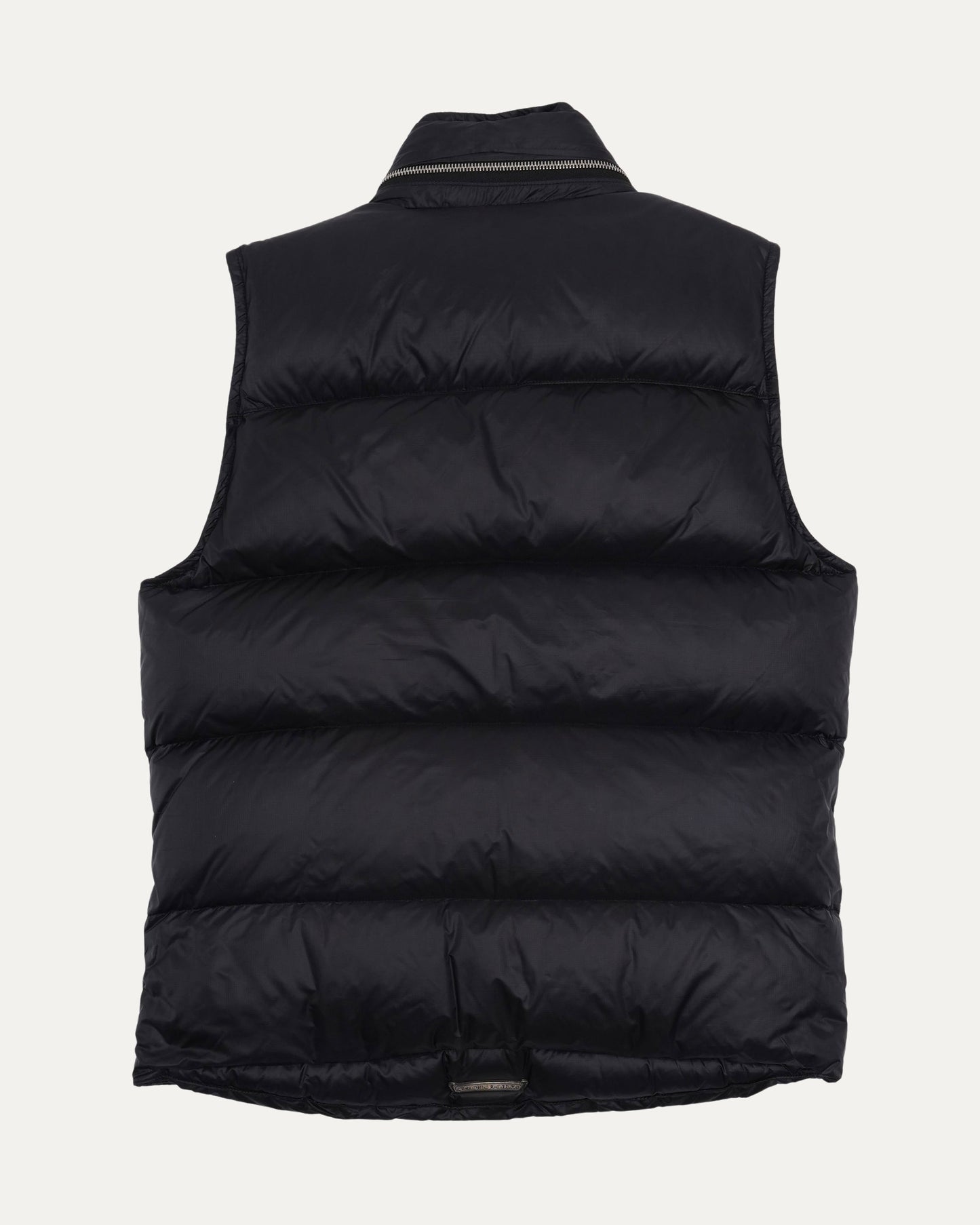 Stiff Silk Lined Puffer Vest