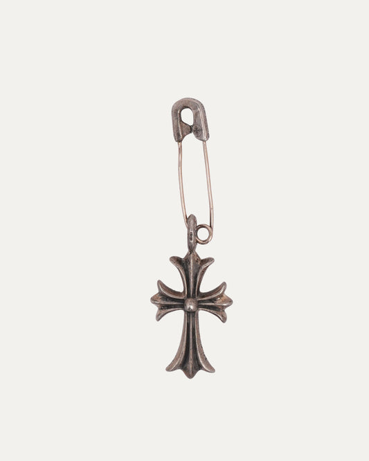 Black Diamond Tiny Fat Pendant on Diamond Safety Pin