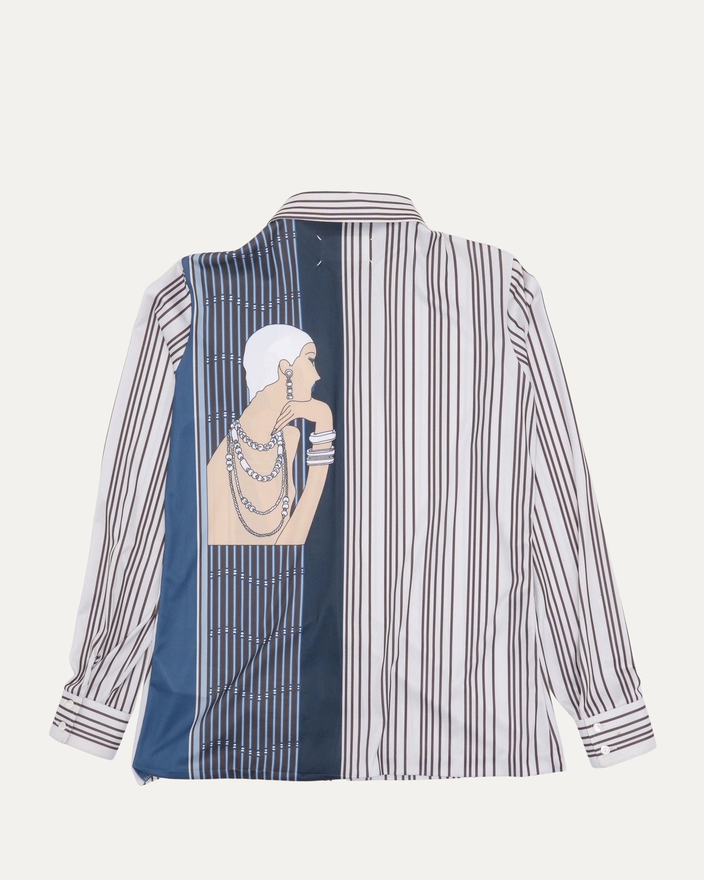 Portrait Print Seventies Shirt