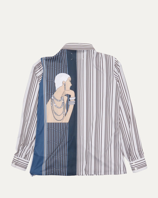 Portrait Print Seventies Shirt