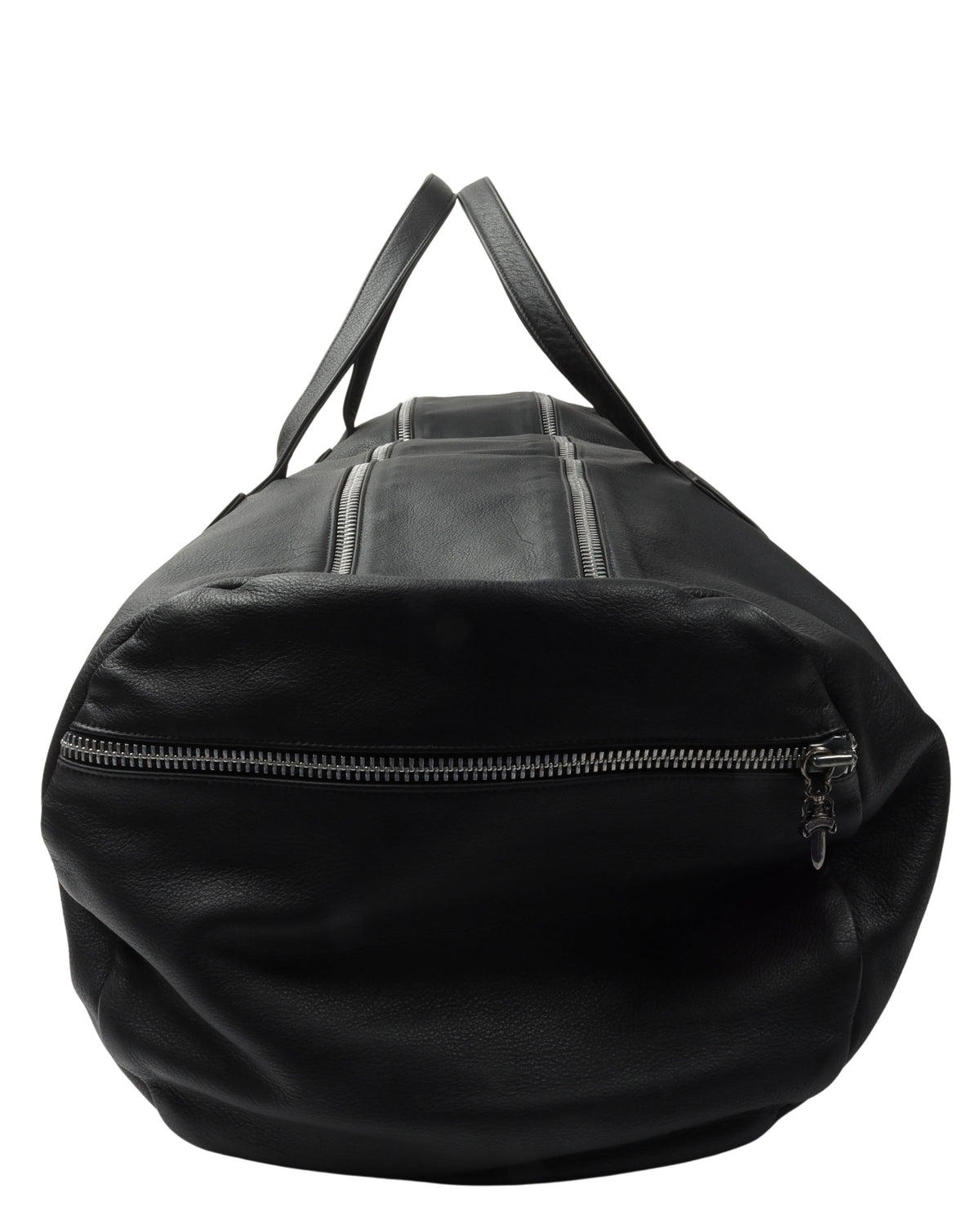 XL Leather Boston Duffel Bag