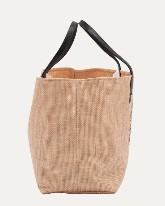 Small Straw Beach Bag