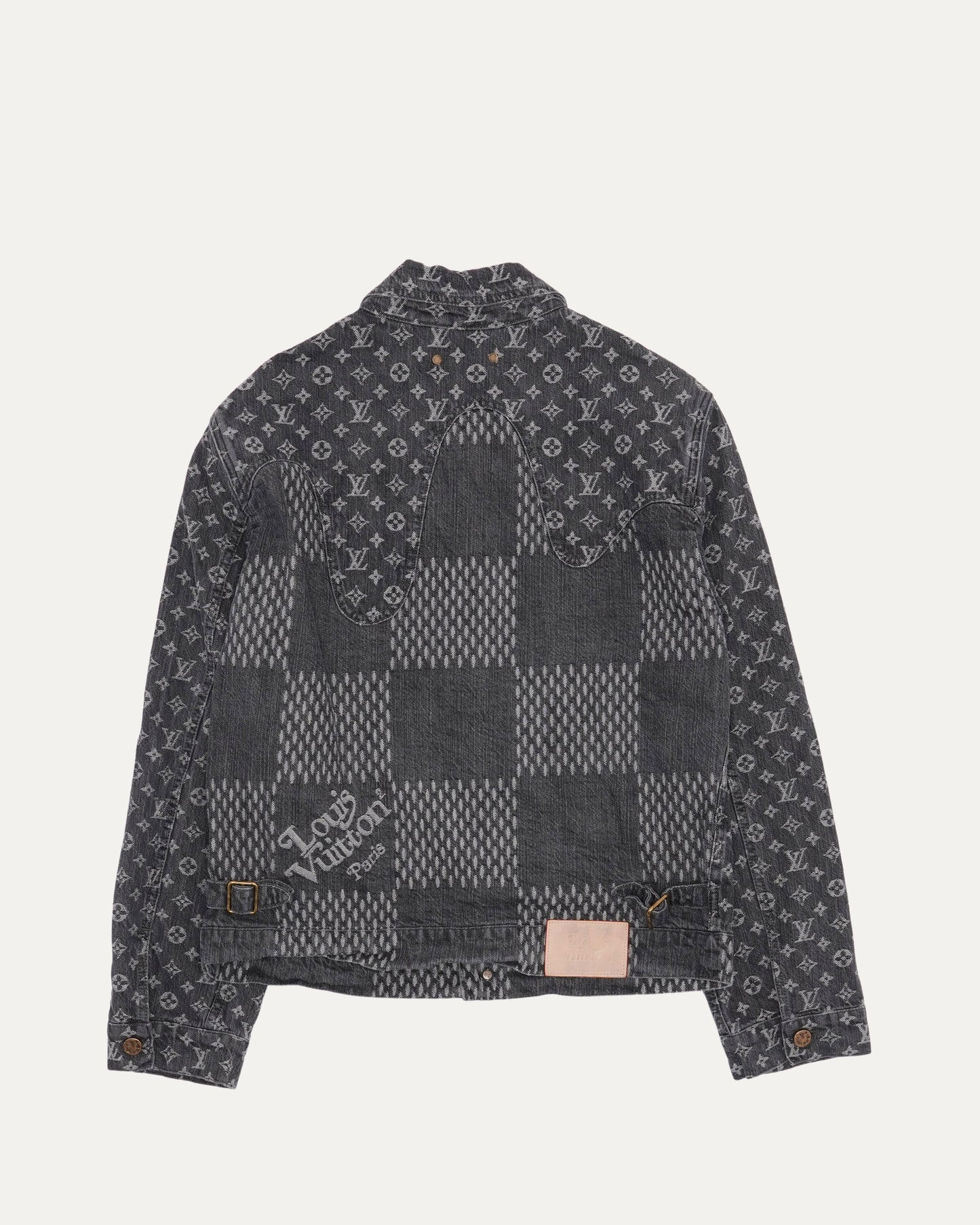 Nigo Damier Waves Monogram Denim Jacket