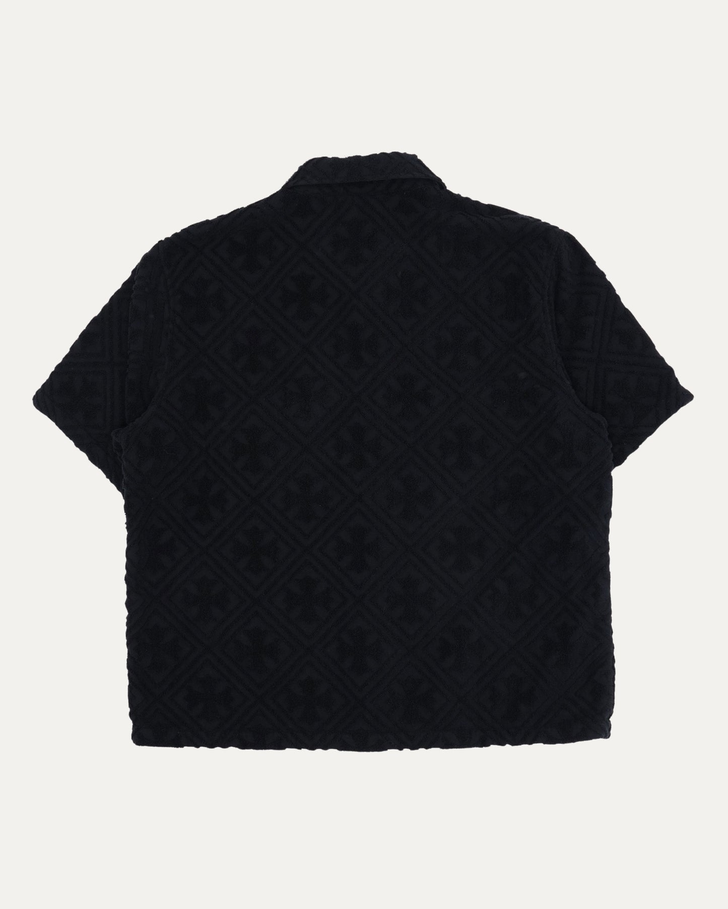 Terry Cloth Short Sleeve Shirt