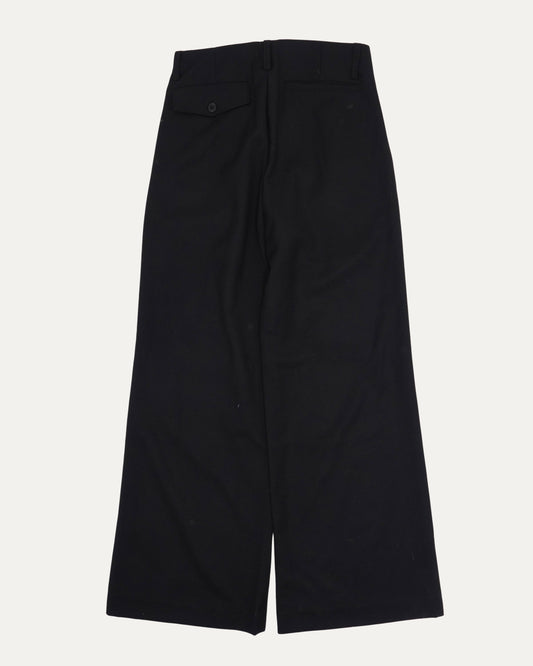 Pleated Wide Leg Trousers