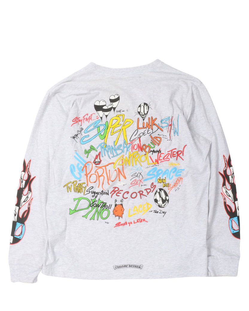 Matty Boy Brain Long Sleeve T-Shirt