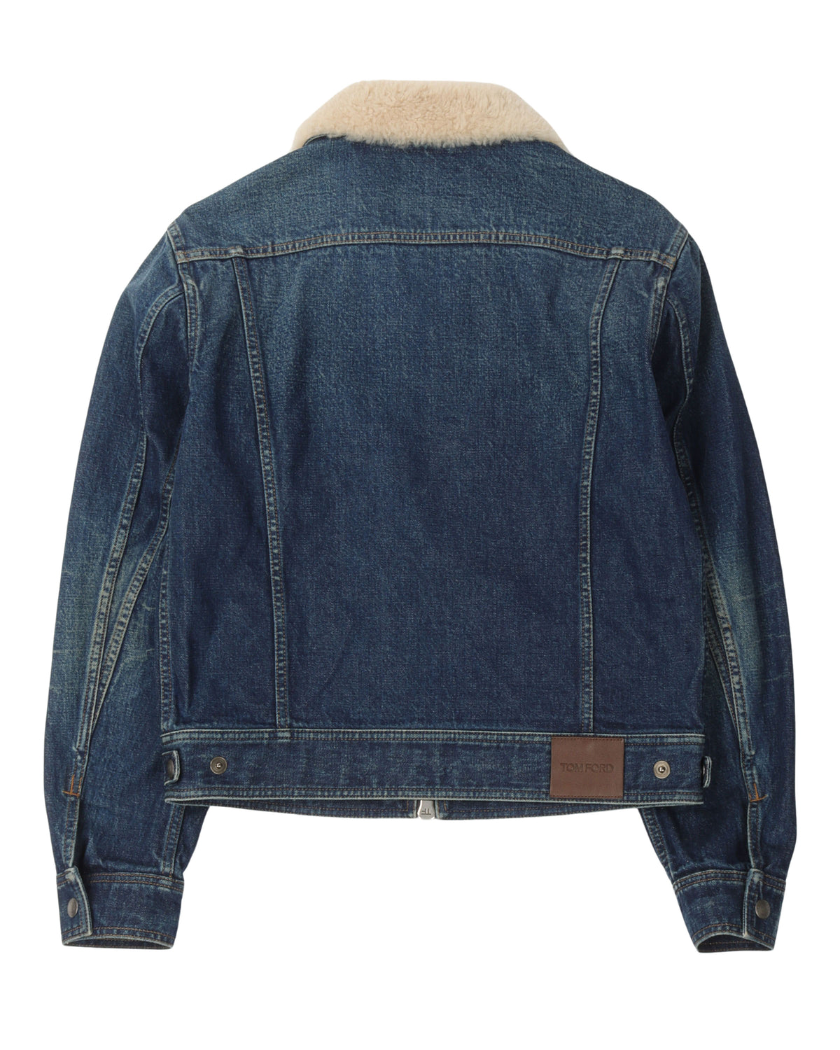 Shearling Denim Jacket
