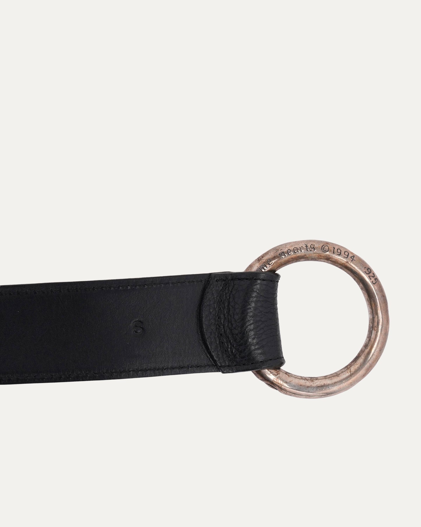 Scroll Ring Buckle Belt
