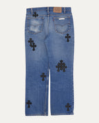 Levi's Orange Tab 517 Cross Patch Jeans
