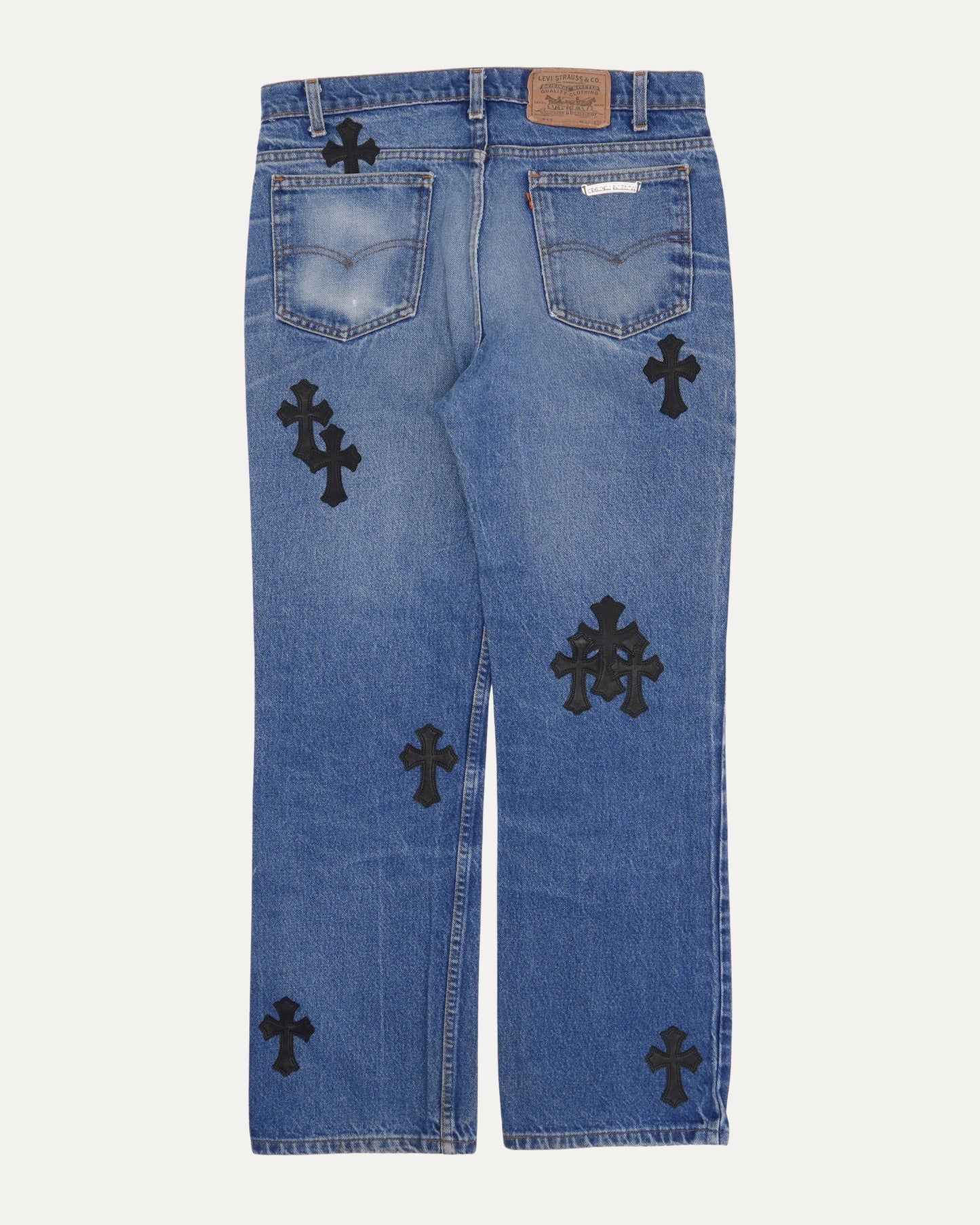 Levi's Orange Tab 517 Cross Patch Jeans