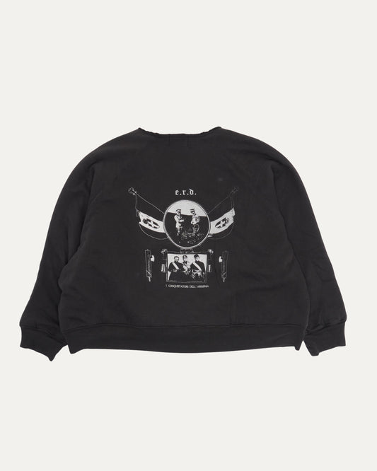 Architettura di Mussolini Lined Raglan Sweatshirt