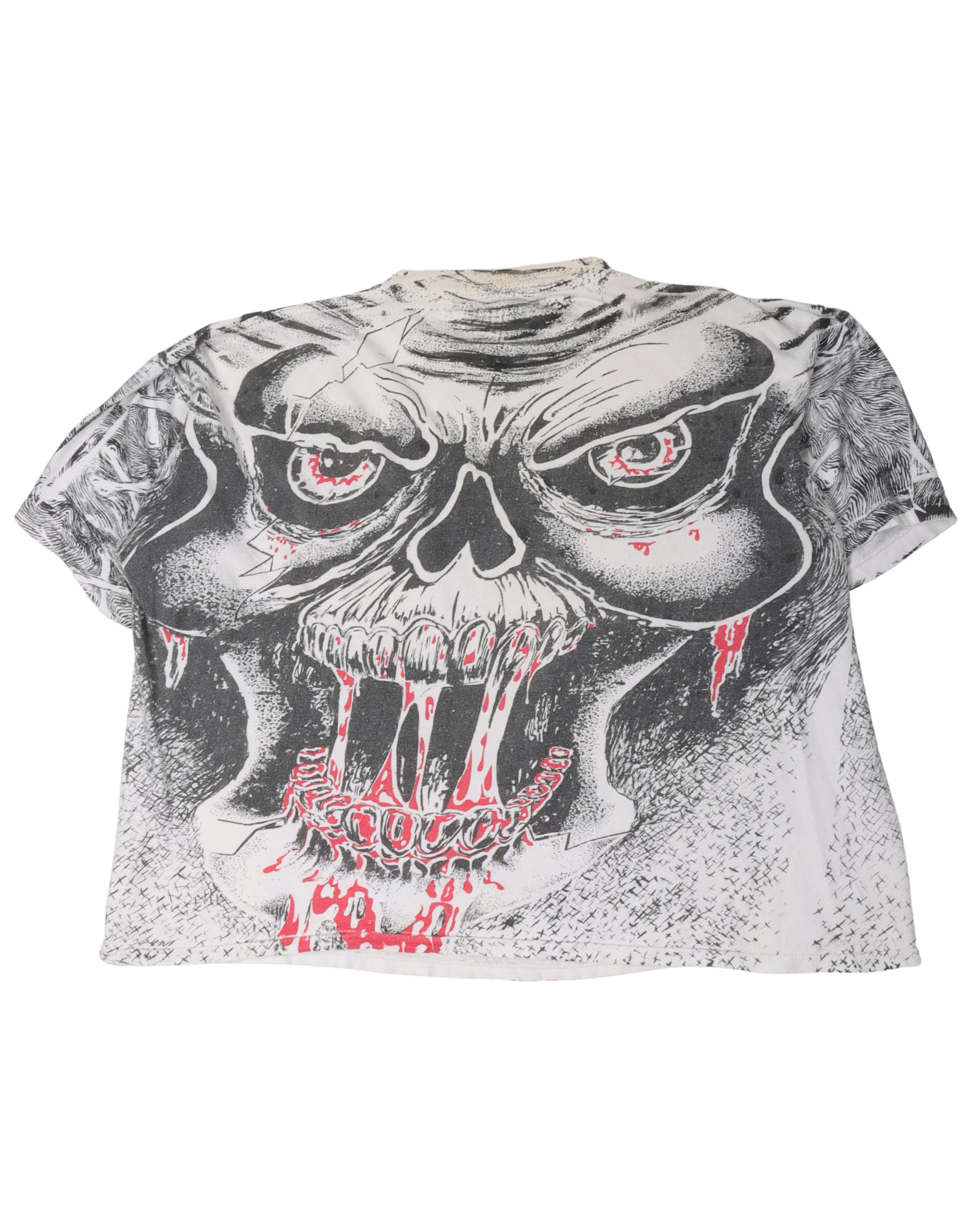 Skull All Over Print T-Shirt