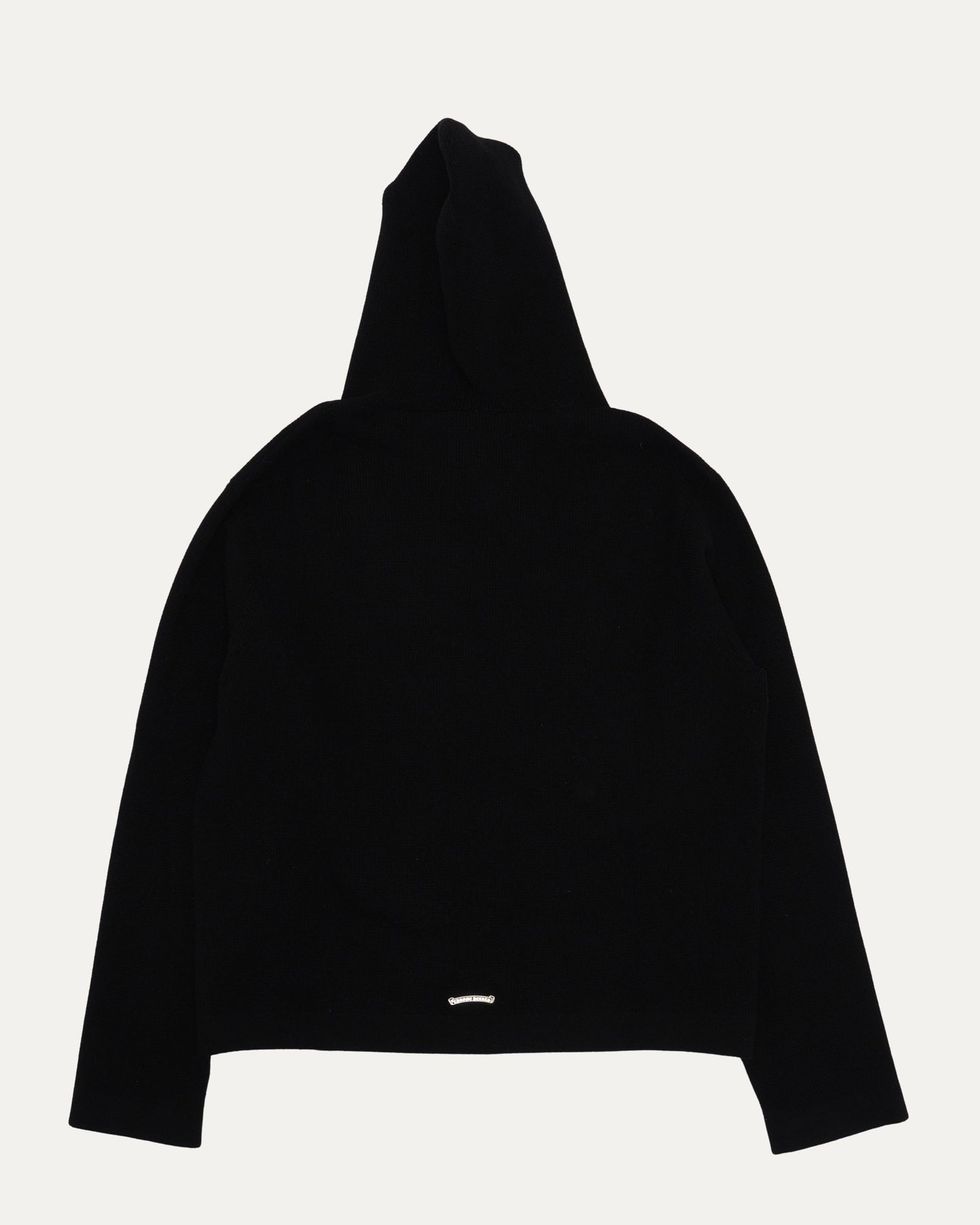 Embroidered Vine Dagger Hooded Sweater