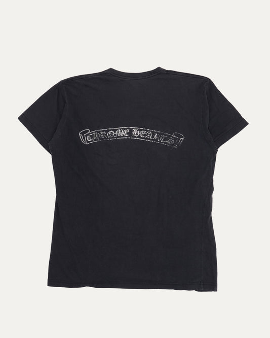 Vintage Vertical Logo Pocket T-Shirt