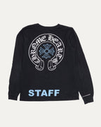 Staff Horseshoe Logo Long Sleeve T-Shirt
