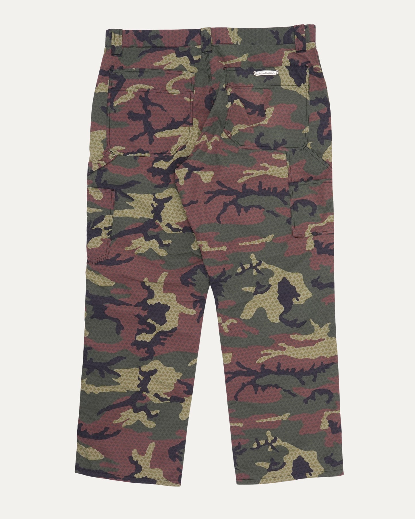 Camouflage Nylon Double Knee Pants