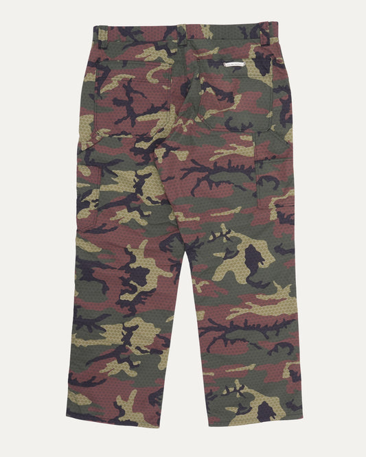 Camouflage Nylon Double Knee Pants