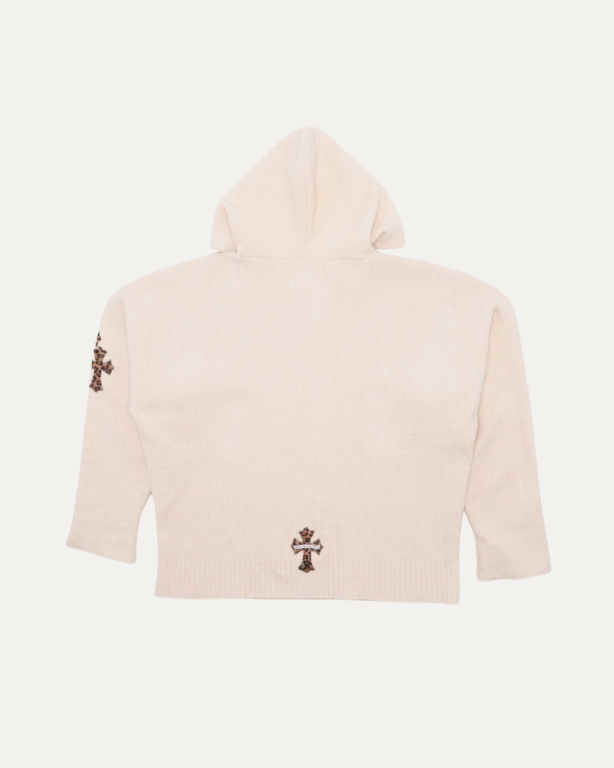 Cross Patch Hooded Sweater