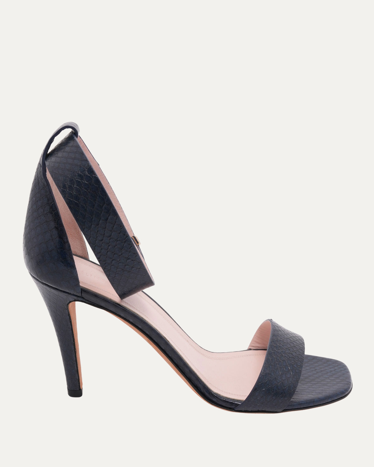 Python Stiletto Sandals
