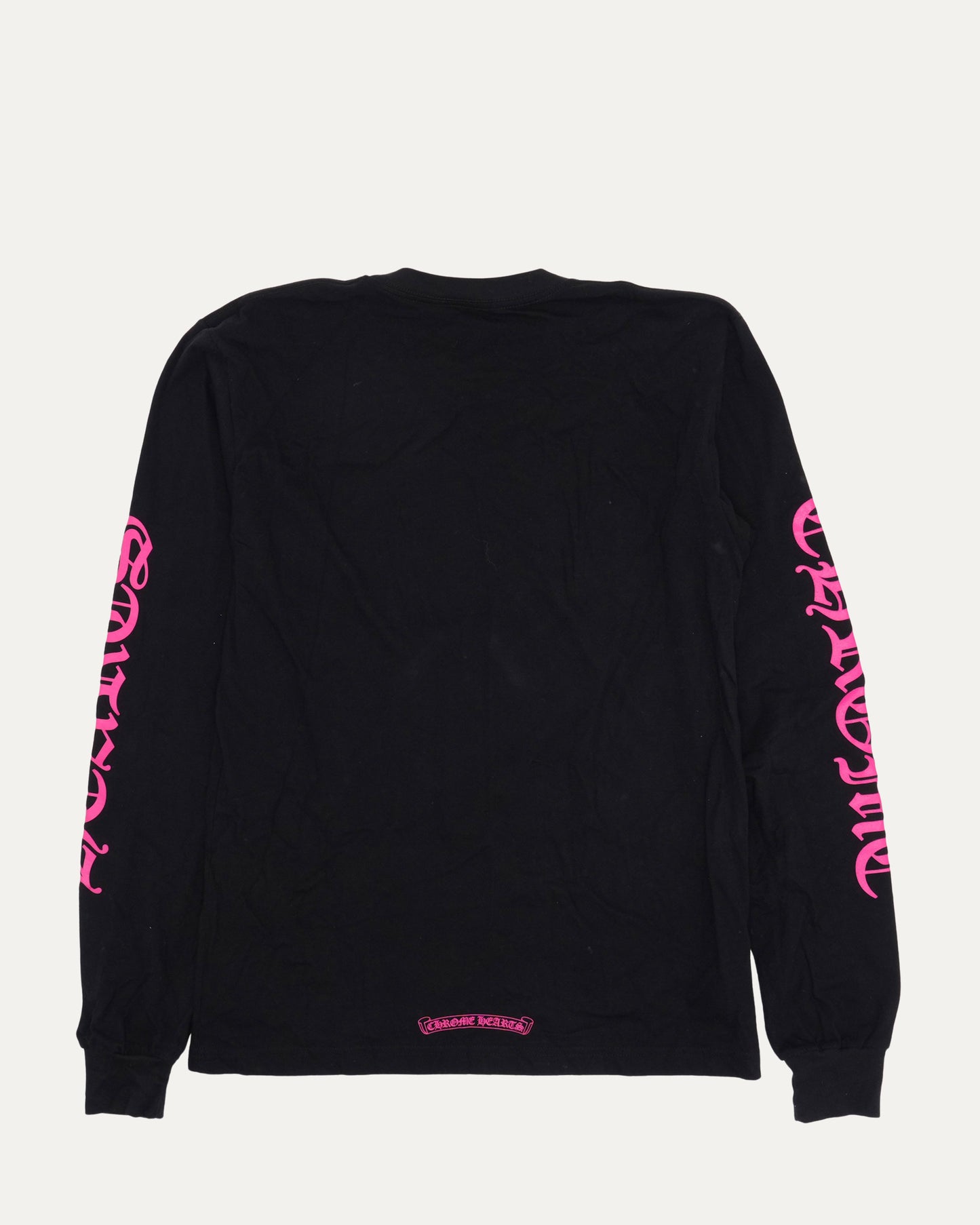 Long Sleeve Neck Logo T-Shirt