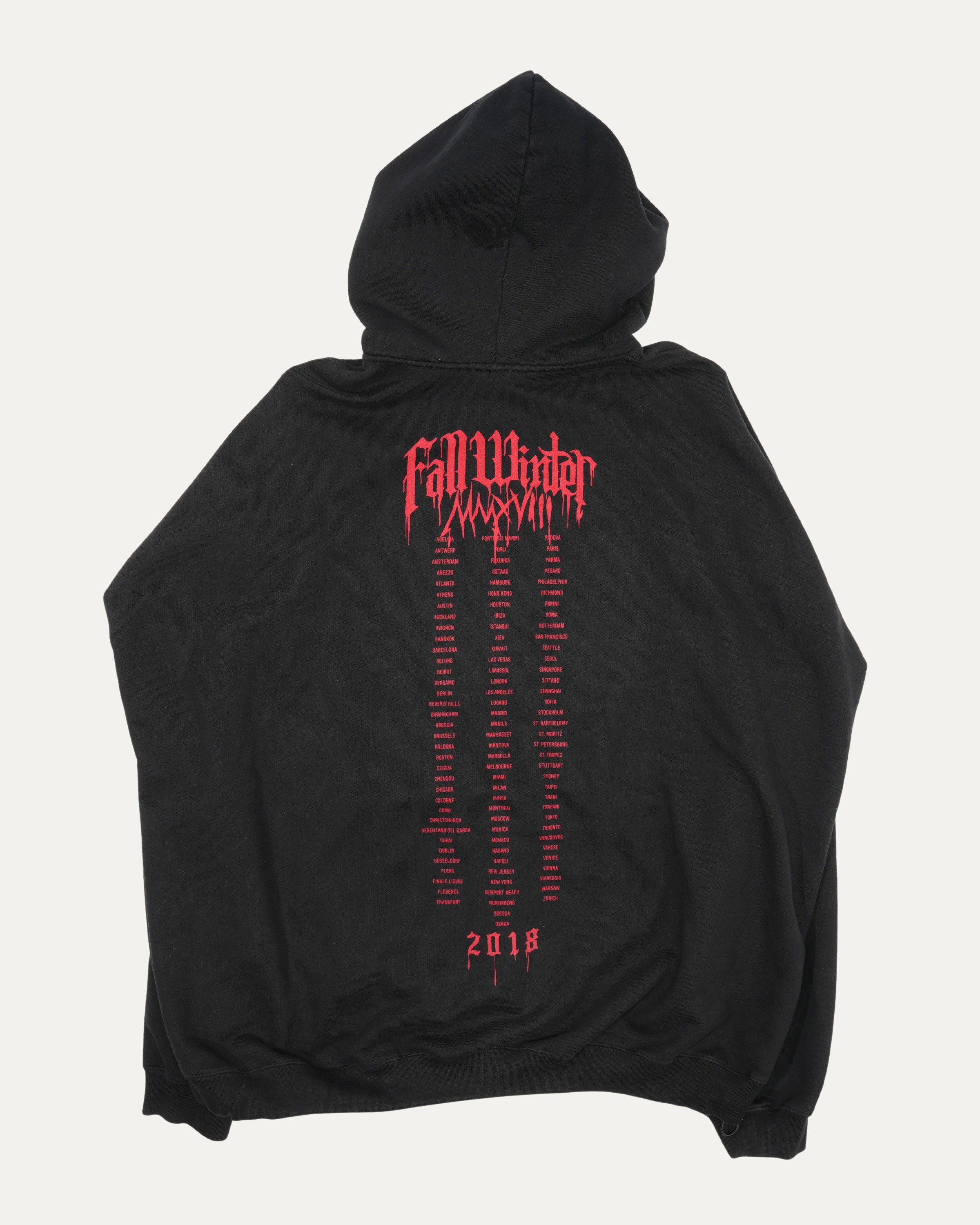 FW18 Metal Logo Hoodie