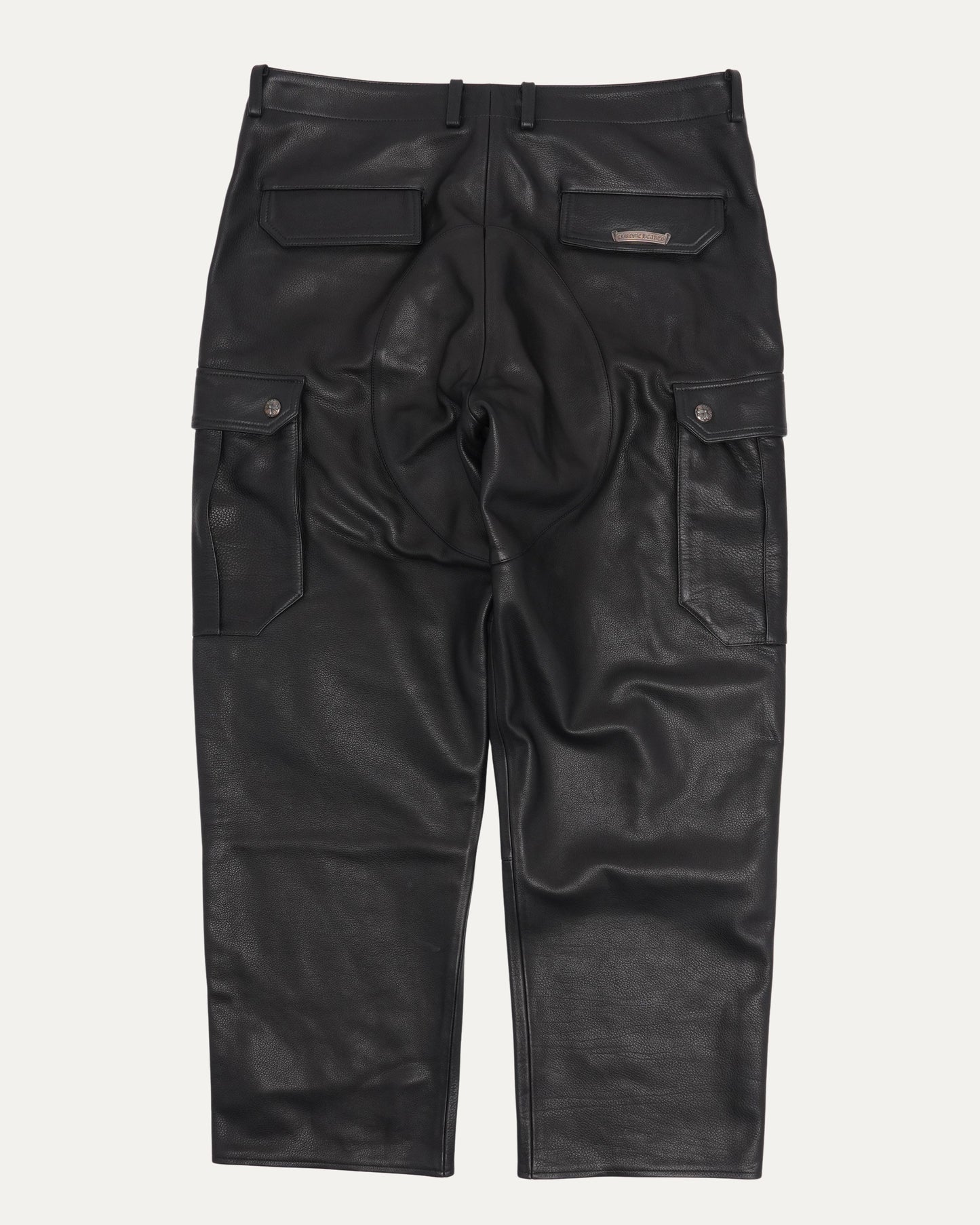 Leather Cargo Pants