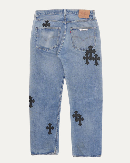 Levi's Redline 501 Cross Patch Jeans