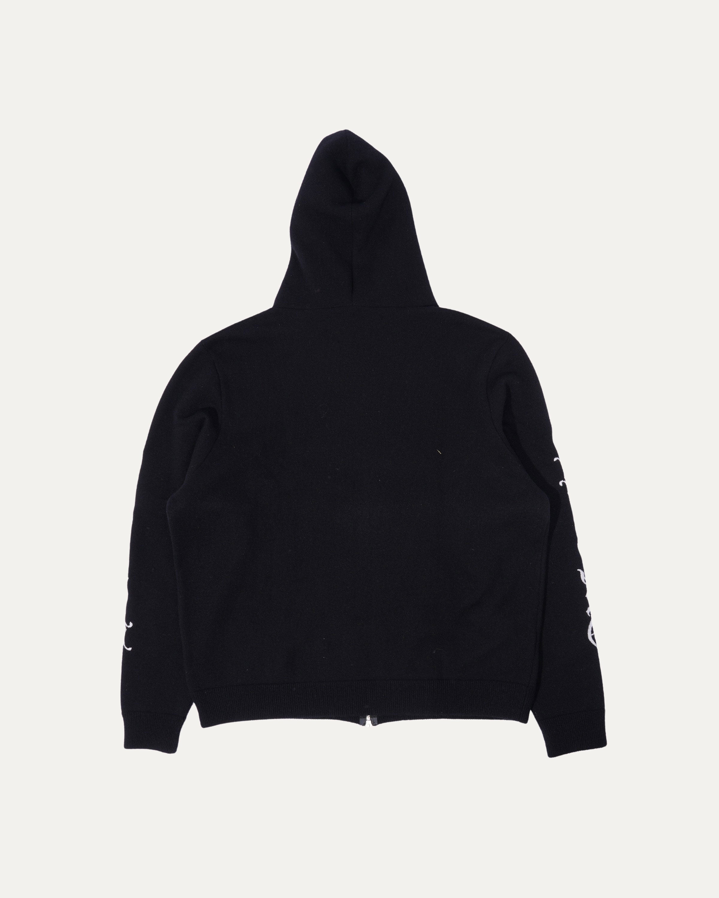 Cashmere Zip Up Hoodie